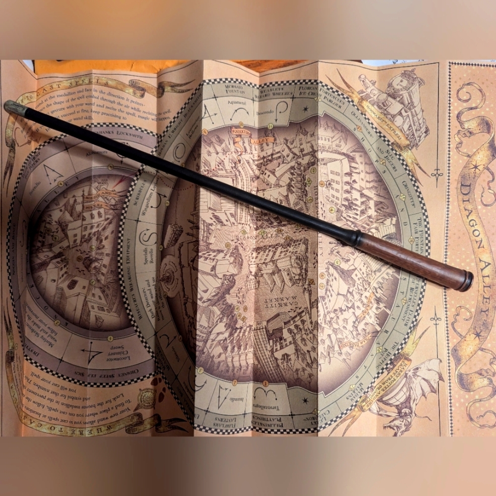 Ollivanders makers of find wands, Harry Potter wand